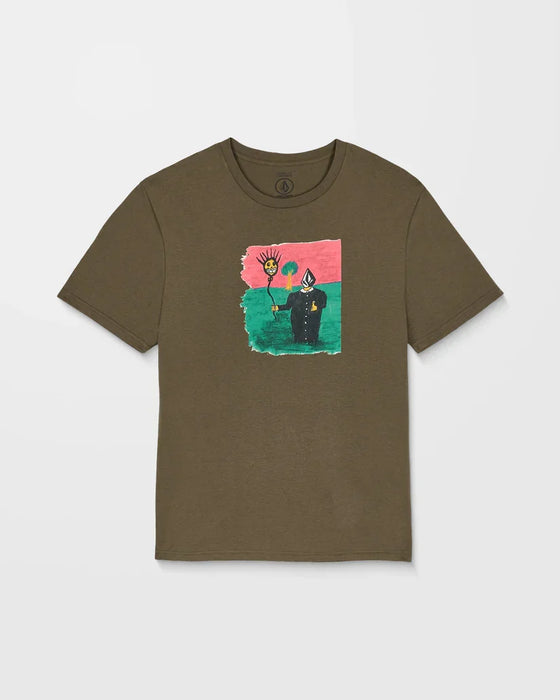 Volcom Issam Tee Sage Leaf