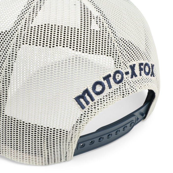 Fox Circa 74 trucker hat rear mesh and snapback view