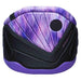Mystic Diva ladies kitesurfing harness in black and purple, front view