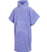 Mystic Poncho Teddy Changing Robe Pastel Lilac with hood and front pocket