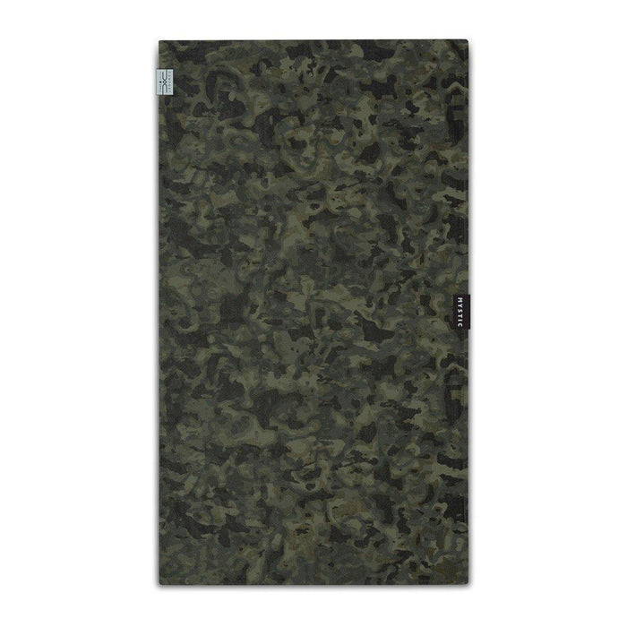 Mystic Quick Dry Camouflage Terry Towel with green camo pattern