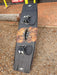 Naish Monarch 135x41cm black and wood-effect kitesurfing kiteboard with footstraps