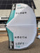 Front view of the used North Loft Pro 7.0m wing canopy showing the North logo and Loft Pro 7.0 branding