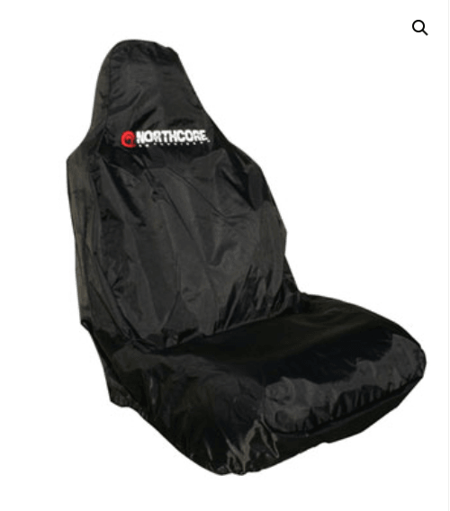 Northcore water resistant black single seat cover 100% Recycled - Boardworx