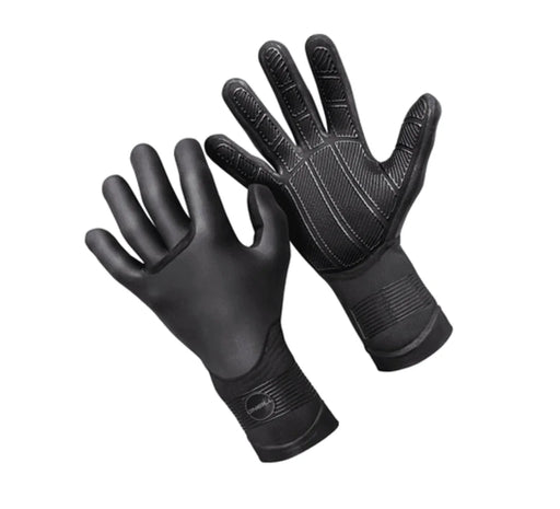O'Neill 3mm Psycho Tech Glove wetsuit gloves black with textured palm grip