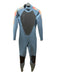 O'Neill Epic women's wetsuit blue with floral shoulder panels, back zip, for watersports