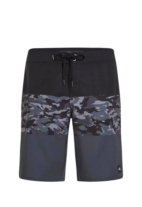 O'Neill Hyperfreak Heat Black Camo 21" Boardshorts
