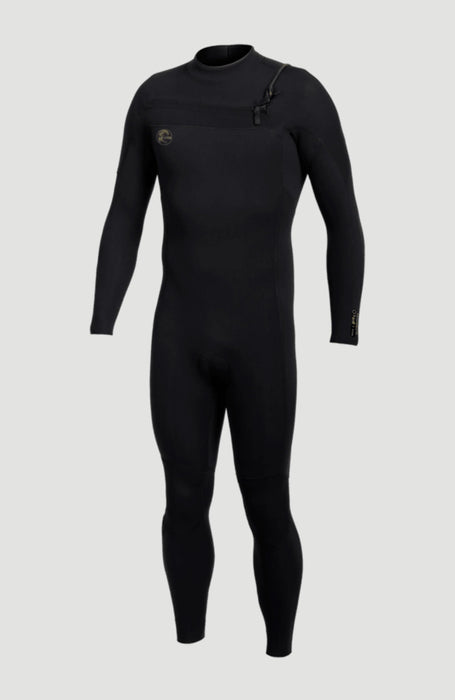 O'Neill black full length winter wetsuit with chest zip for watersports