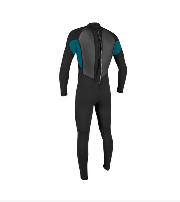 O'Neill Reactor-2 3/2 Back Zip Mens Summer Wetsuit Black Tide Pool
