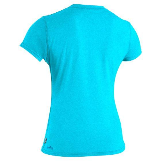 O'Neill Women's Blue Print S/S Sun Shirt Turquoise - Boardworx