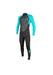 O'Neill Youth Reactor-2 Wetsuit 3/2 Back Zip Full Black Aqua - Boardworx