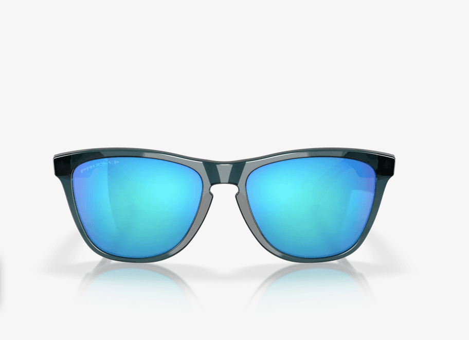 Oakley Frogskins Crystal Black Prizm Sapphire Iridium Polarized lense Boardworx