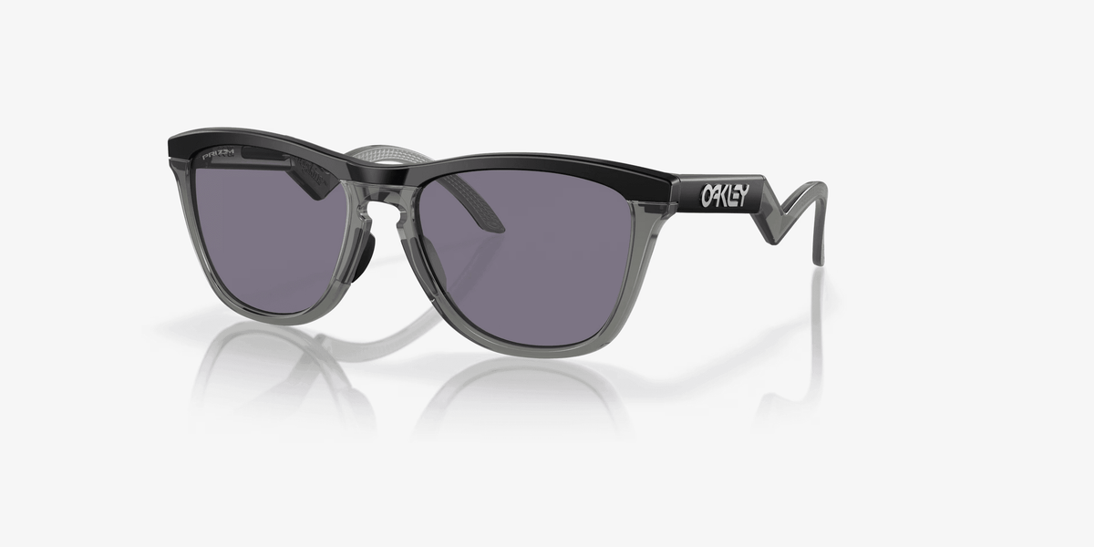 Oakley Frogskins Hybrid Matte Black With Prizm Grey Lens — Boardworx
