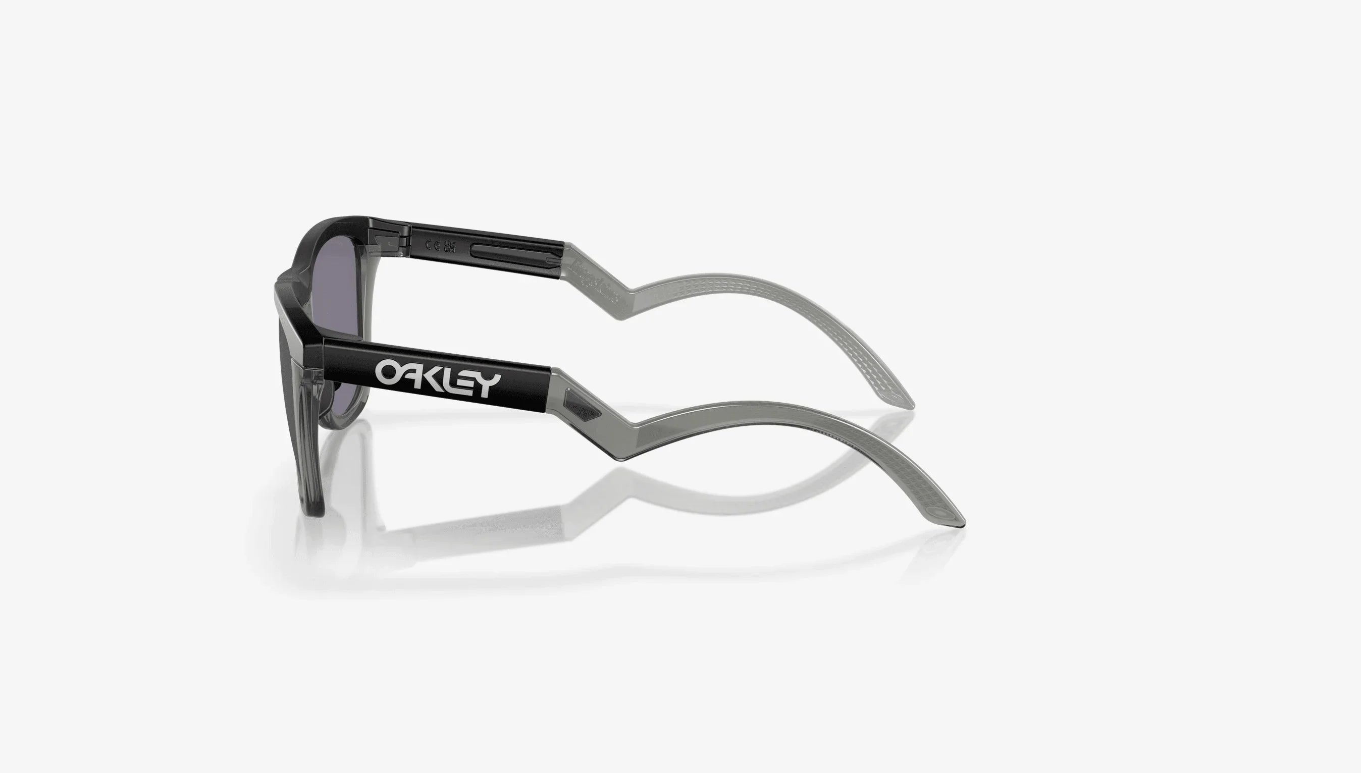 Oakley Frogskins Hybrid Matte Black With Prizm Grey Lens — Boardworx