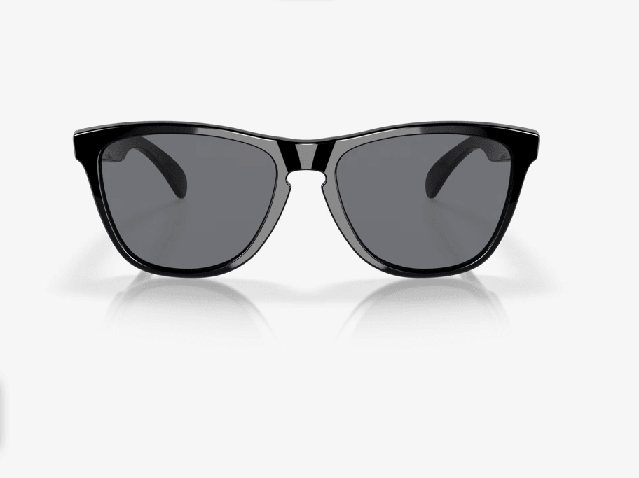 Oakley Frogskins Polished Black with Grey lenses - Boardworx