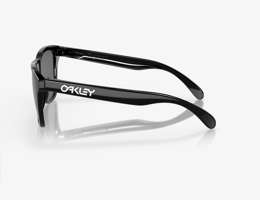 Oakley Frogskins Polished Black with Grey lenses - Boardworx