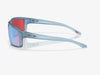Oakley Gibston sunglasses in matte transparent blue with Prizm Snow Sapphire lenses