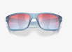Oakley Gibston matte transparent stonewash sunglasses with Prizm Snow Sapphire lenses