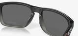 Oakley Holbrook sunglasses, black fade frame, Prizm black lenses, Troy Lee Designs logo