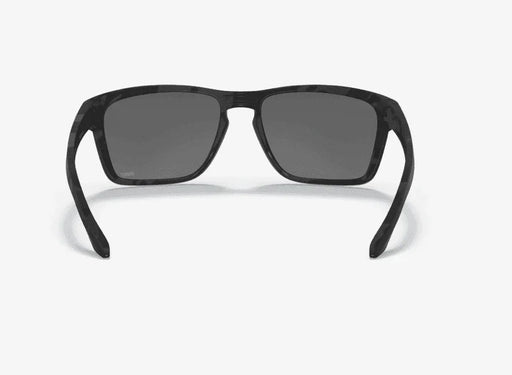 Oakley Sylas Maverick Vinales Signature Series matte black camo sunglasses with Prizm Black lenses