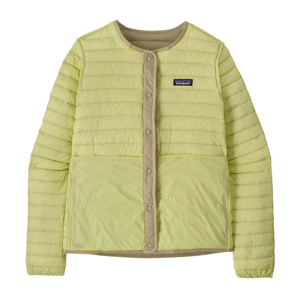 Patagonia LW Reversible Down Sweater Cardigan Weathered Stone