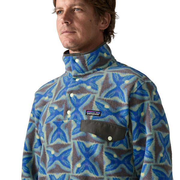 Patagonia Lightweight Synchilla® Snap-T® Fleece Pullover Deep Freeze: Forge Grey