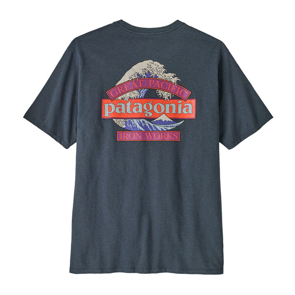 Patagonia Great Waves Responsibili-Tee® Summit Blue