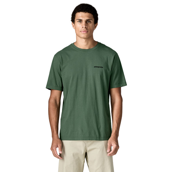 Patagonia P-6 Logo Tee Canopy Green