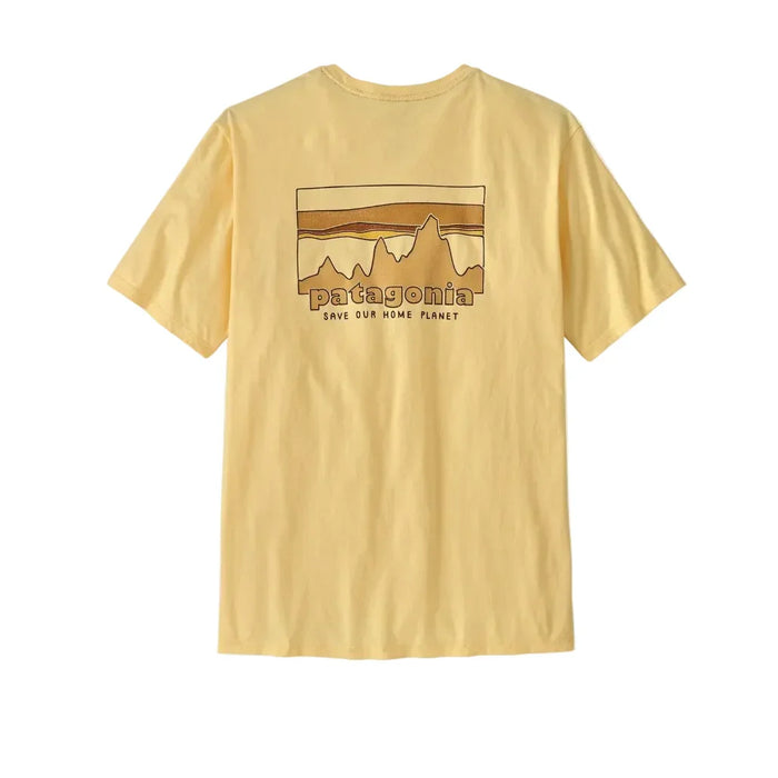 Patagonia '73 Skyline Organic T-Shirt Buttercup Yellow