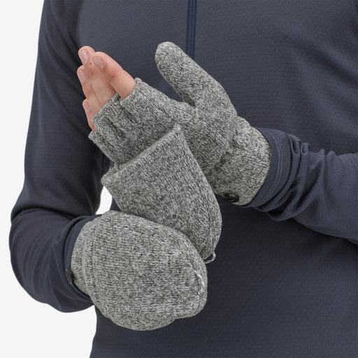 Patagonia Better Sweater Fleece Gloves Birch White - Boardworx