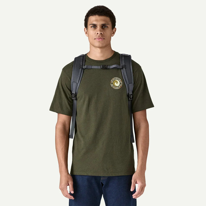 Patagonia Black Hole Micro MLC Back Pack in Birch Smolder Blue