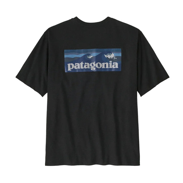 Patagonia Boardshort Logo Pocket Responsibili-Tee® Ink Black