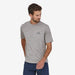 Patagonia Capilene Cool Daily Graphic Shirt '73 Skyline: Feather Grey - Boardworx