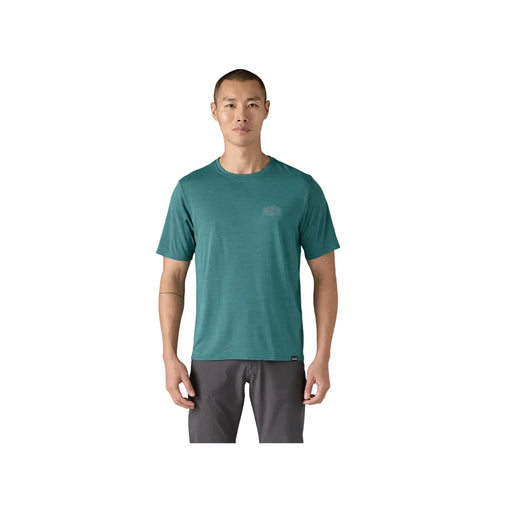 Patagonia Capilene® Cool Daily Graphic Shirt Strataspire: Wetland Blue X-Dye