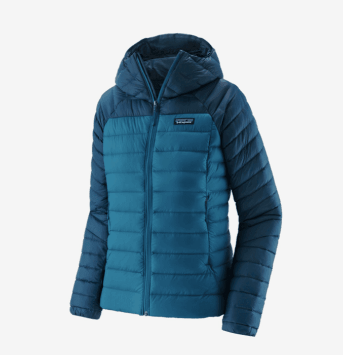 Patagonia down sweater hoody temperature range sales