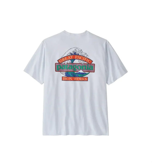 Patagonia Great Waves Responsibili-Tee® White