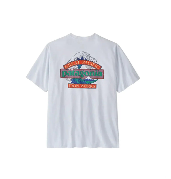 Patagonia Great Waves Responsibili-Tee® White
