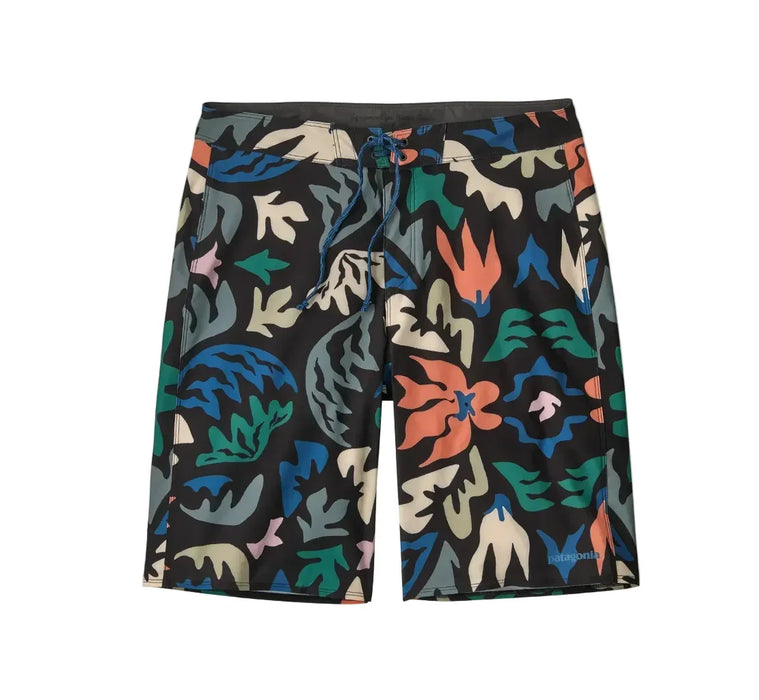 Patagonia board shorts with colorful floral pattern, ideal for watersports in Whitstable, Kent