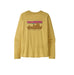 Patagonia Long-Sleeved Capilene Cool Daily Shirt - '73 Skyline Limestone Yellow - Light Limestone Yellow X-Dye