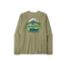 Patagonia Long-Sleeved Great Waves Responsibili-Tee Gumtree Green