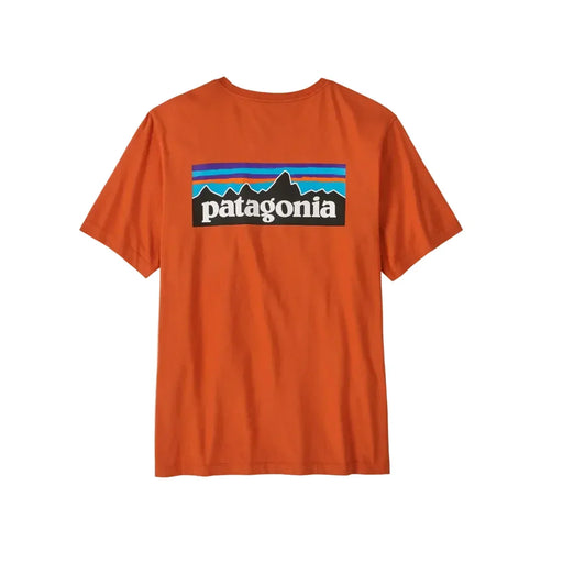 Patagonia P-6 Logo T-Shirt Coal Orange