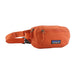 Orange waist bag with Patagonia logo on a white background