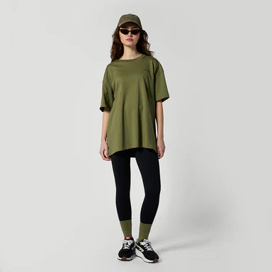 Mystic Profile Tee Olive Green