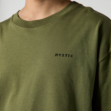 Mystic Profile Tee Olive Green