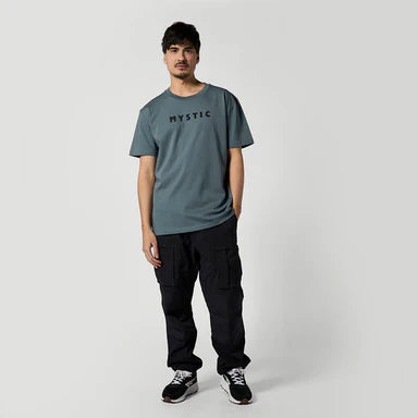 Mystic Brand Tee Tidal blue