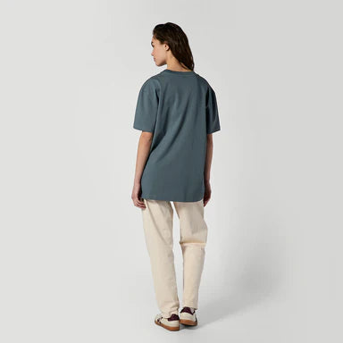 Mystic Brand Tee Tidal blue