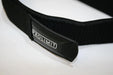 Prolimit black waist belt for wingfoil watersports with logo close-up