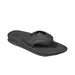 Reef Fanning All Black Mens Flip Flop - Boardworx