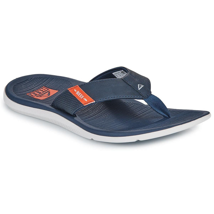 reef ladies blue flip flops