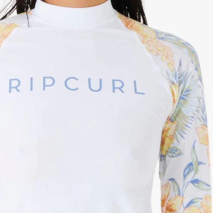 Rip Curl Always Summer Long Sleeve UV Tee White - Boardworx